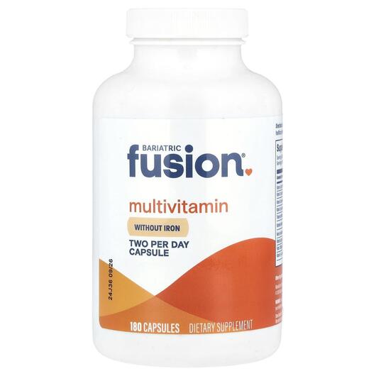Основное фото товара Мультивитамины, Multivitamin Without Iron, 180 капсул