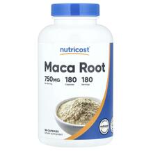 Maca Root Мака Nutricost 180 капсул Maca Root Мака Nutricost 180 капсул