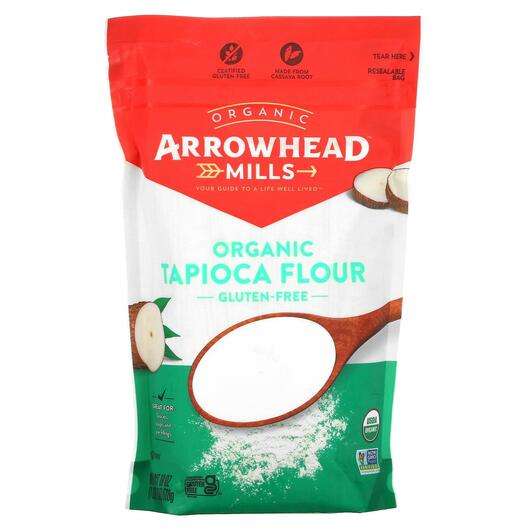 Основное фото товара Arrowhead Mills, Мука, Organic Tapioca Flour, 510 г