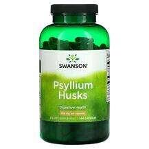 Swanson, Шелуха семян подорожника, Psyllium Husks 610 mg, 300 ...