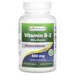 Фото товару Best Naturals, Vitamin B-2 Riboflavin 400 mg, Вітамін В2 Рибоф...