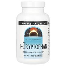 L-Tryptophan 1500 mg L-Триптофан Source Naturals