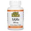 Фото товару Natural Factors, SAMe 200 mg, SAM-e S-аденозил-L-метіонін, 30 ...