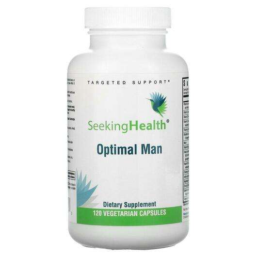 Основное фото товара Seeking Health, Мультивитамины для мужчин, Optimal Man, 120 ка...