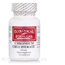 Ecological Formulas, Chromium Cruciferate 200 mcg, Хром, 30 ка...