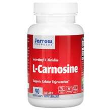 Jarrow Formulas, L-Карнозин 500 мг, L-Carnosine 500 mg, 90 капсул