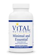Vital Nutrients, Мультивитамины, Minimal and Essential, 180 ка...