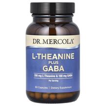 ГАМК L-Theanine Plus Gaba Dr. Mercola 60 капсул