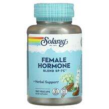 Solaray, Поддержка гормонов, Female Hormone Blend SP-7C, 180 к...