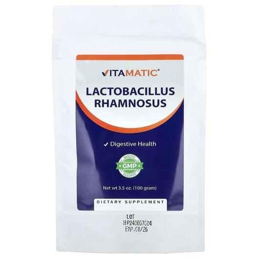 Основное фото товара Vitamatic, Лактобактерии, Lactobacillus Rhamnosus, 100 г