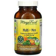 Mega Food, Мультивитамины для мужчин, Multi for Men, 120 таблеток