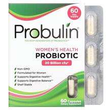 Probulin, Women's Health Probiotic 20 Billion CFU, 60 Capsules
