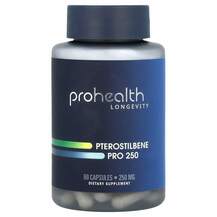 ProHealth Longevity, Pterostilbene Pro 250 250 mg, 60 Capsules