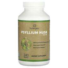 Sunergetic, Psyllium Husk Dietary Fiber 1450 mg, Лушпиння подо...