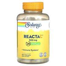 Solaray, Витамин C 500 мг, ReactaC 500 mg, 180 капсул