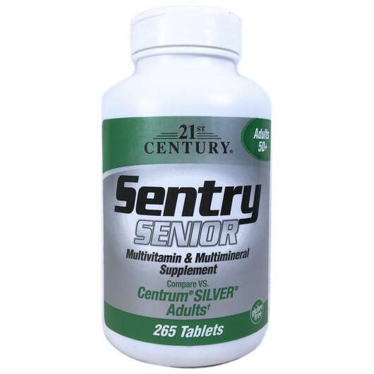 Main photo 21st Century, Sentry Senior Multivitamins for Adults 50+, 265 ...