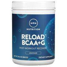 MRM Nutrition, Reload BCAA+G Post-Workout Recovery Lemonade, 8...