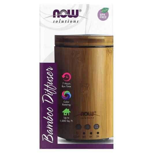 Основне фото товара Solutions Real Bamboo Ultrasonic Oil Diffuser, Дифузор, 1 шт