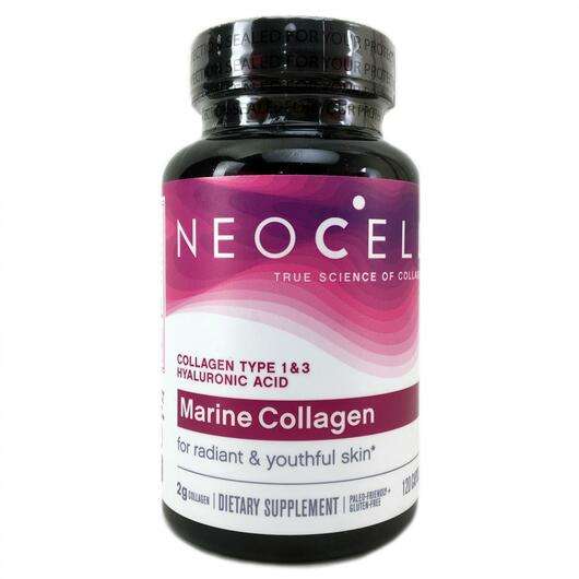 Основне фото товара Neocell, Marine Collagen, Морський колаген, 120 капсул