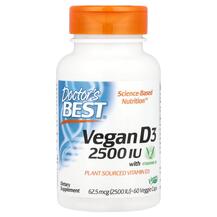 Vegan D3 + D3 2500 IU Витамин D3 2500 IU Doctor's