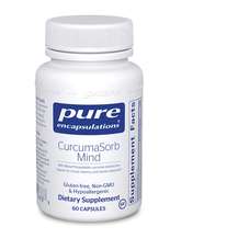 CurcumaSorb Mind Куркумин Pure Encapsulations 60 капсул