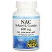 Фото товару Natural Factors, NAC 600 mg, NAC N-Ацетил-L-Цистеїн, 60 капсул