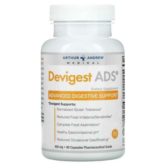 Основное фото товара Arthur Andrew Medical, Ферменты, Devigest ADS Advanced Digesti...
