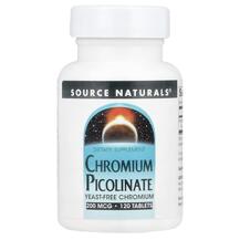 Chromium Picolinate 200 mcg Хром Source Naturals Chromium Picolinate 200 mcg Хром Source Naturals