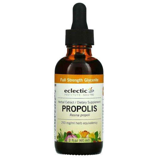 Основное фото товара Eclectic Herb, Прополис 250 мг, Propolis 250 mg, 60 мл