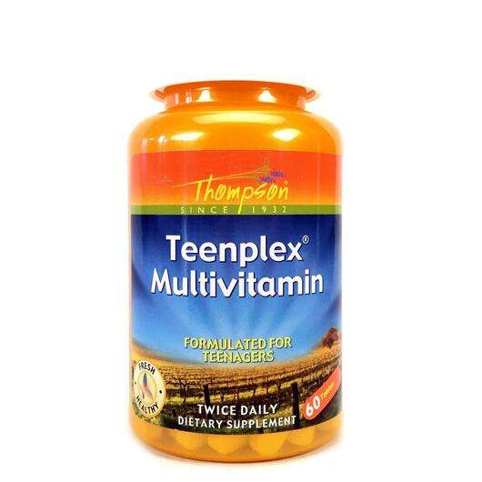 Основне фото товара Thompson, Teenplex Multivitamin, Мультивітаміни для підлітків,...