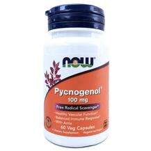 Now, Пикногенол 100 мг, Pycnogenol 100 mg, 60 капсул