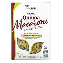 Мака Organic Quinoa Macaroni Gluten-Free NOW Foods 227 г