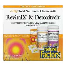 Natural Factors, Детокс, RevitalX & Detoxitech, 603.5 г