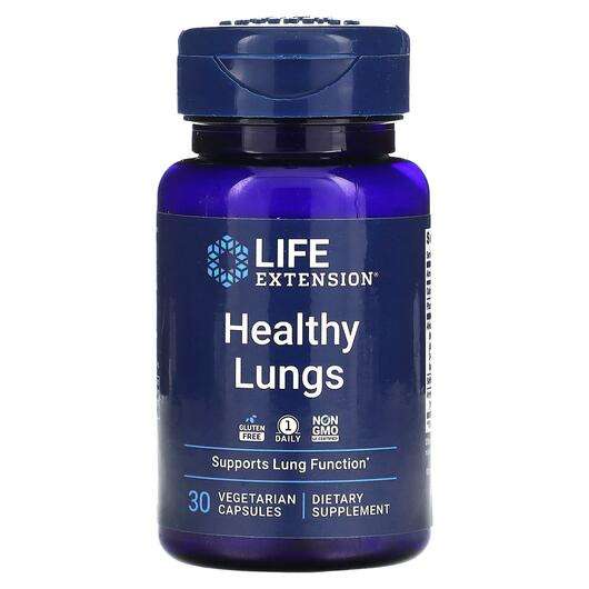 Основное фото товара Life Extension, Поддержка органов дыхания, Healthy Lungs, 30 к...