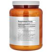 Фото состава Sports Micronized Creatine Monohydrate Фото состава NOW Foods, Креатин, Sports Micronized Creatine Monohydrate, 1 кг