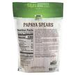 Фото состава Real Food Papaya Spears Фото состава NOW Foods, Ферменты Папайи, Real Food Papaya Spears, 340 г