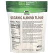 Фото состава NOW Foods, Мука, Real Food Organic Almond Flour Superfine, 454 г