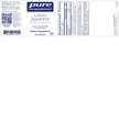 Фото состава Pure Encapsulations, Лютеин, Lutein/Zeaxanthin, 120 капсул