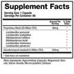 Фото складу BioMatrix, Support Biotic 250 mg, Пробіотики, 60 капсул