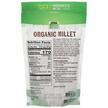 Фото складу NOW Foods, Real Food Organic Millet Whole Gluten Free, Просо, 454