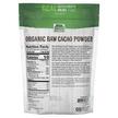Фото складу Real Food Organic Raw Cacao Powder Фото складу NOW Foods, Real Food Organic Raw Cacao Powder, Какао у порошку, 3
