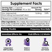 Фото состава Цинк, MicroZinc Capsules 40 mg Optimized Zinc, 90 капсул