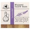 Фото складу Whipped Tallow Balm Lavender, Крем лосьон бальзам, 37 г