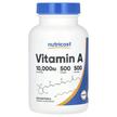 Фото применение Vitamin A 10000 IU Фото применение Nutricost, Витамин А Ретинол, Vitamin A 10000 IU, 500 капсул