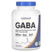Фото використання Nutricost, GABA With Vitamin B6 500 mg, ГАМК, 240 капсул