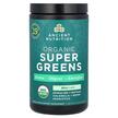 Фото використання Ancient Nutrition, Organic Super Greens Mint, Супергрінс, 205 г