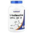 Фото применение Nutricost, L-Аланин, L-Isoleucine, 240 капсул