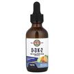 Фото применение KAL, Витамины D3 & K2, D-3 K-2 Drops, 59 мл
