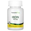 Фото применение Natures Plus, Железо, Iron 40 mg, 90 таблеток