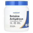 Фото применение Nutricost, Триметилглицин, Betaine Anhydrous Unflavored, 500 г